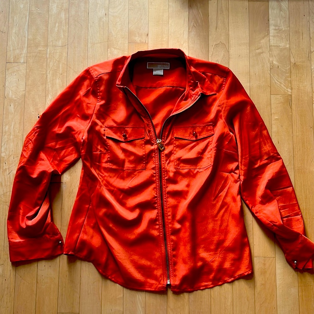 Zipper blouse